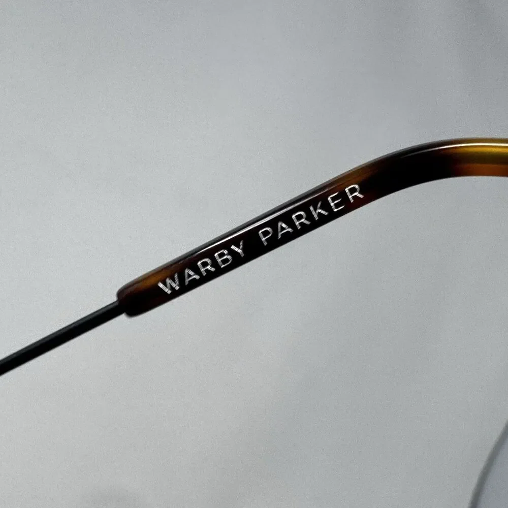 Warby Parker Dupree M2101 Black Matte Eyeglass Frames 48-21-140 Medium